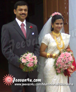Bibin Jisha Wedding Album at St Augustine's Forane Church Ramapuram Pala
